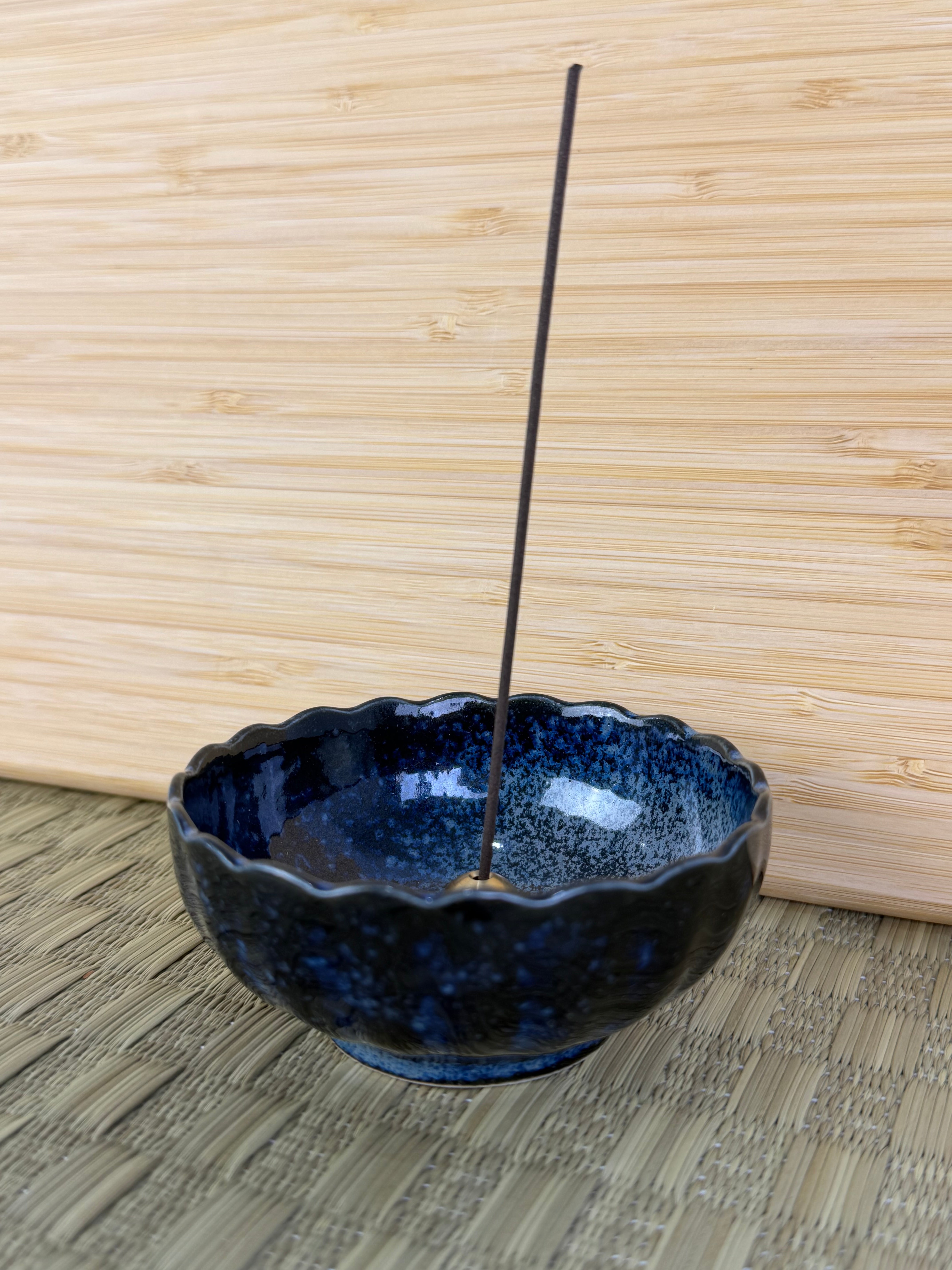Ocean Blue Incense Holder