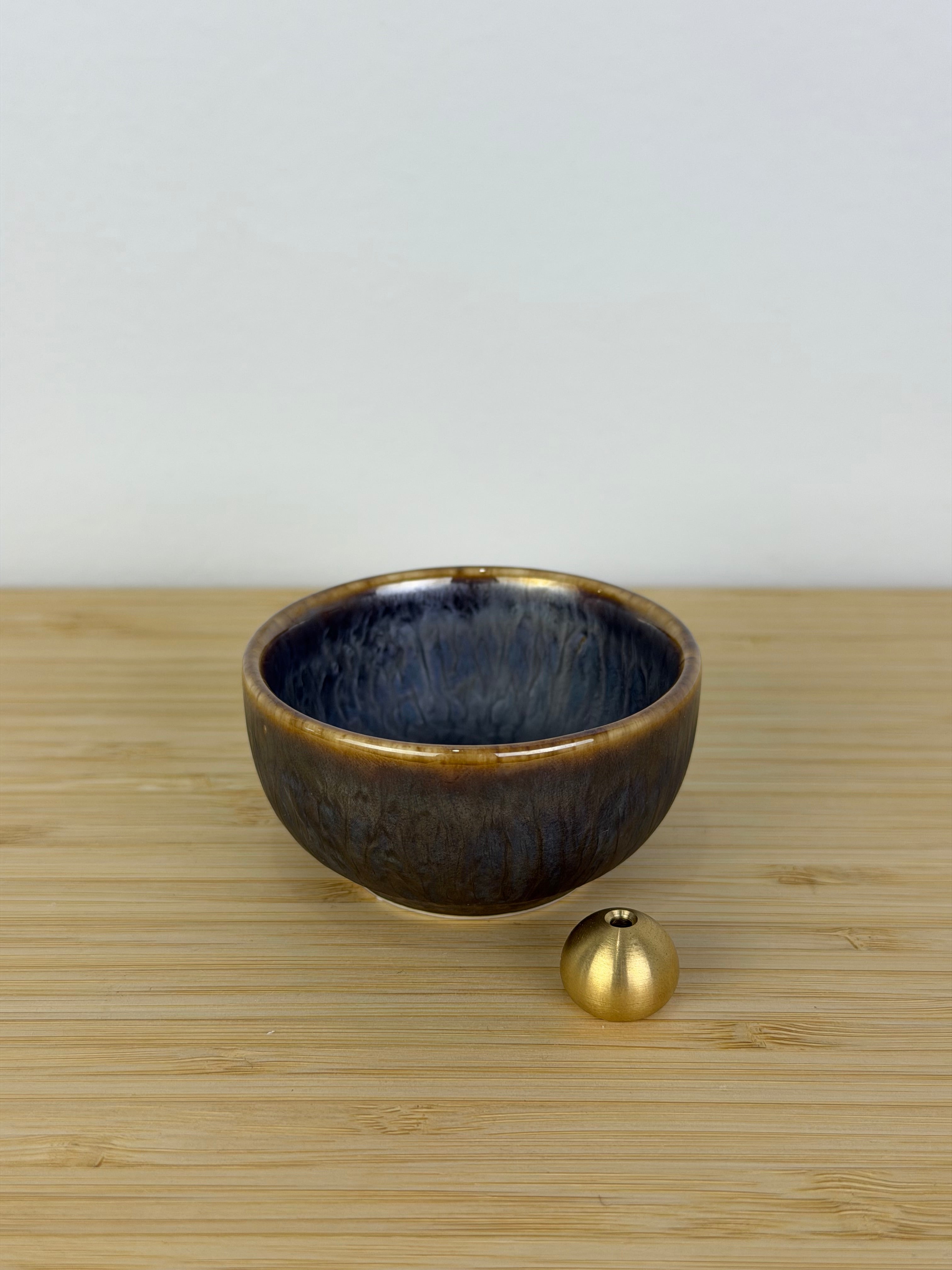 Gold Dusk Incense Holder